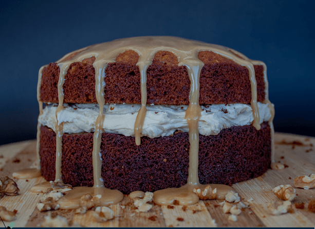 Xoffee & Walnut cake cafeinevrij