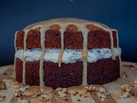 Xoffee & Walnut cake cafeinevrij