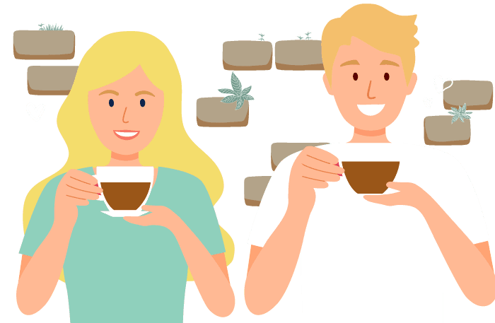 Koffieliefhebbers oprichters No Rush Decaf