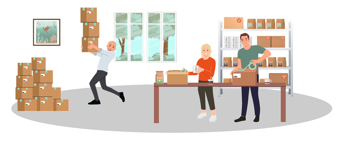 Team van No Rush Decaf